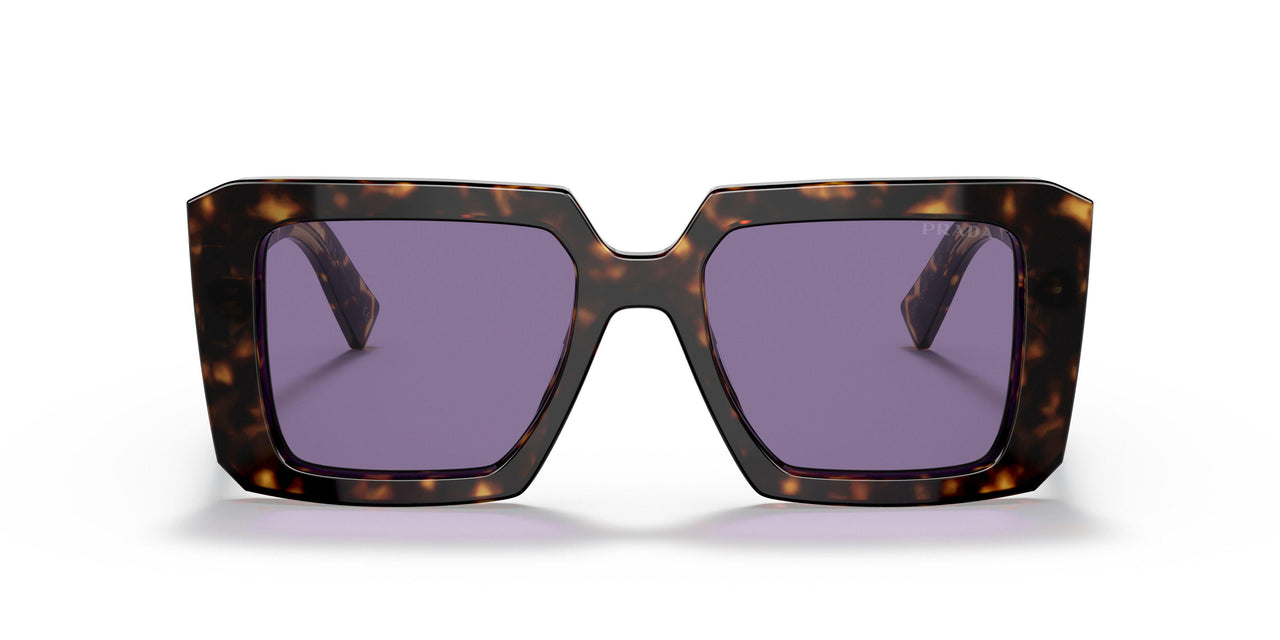 2AU05Q - Havana - Violet Mirror Internal Silver