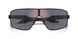 1BO10A - Black - Dark Grey Mirror Blue/red