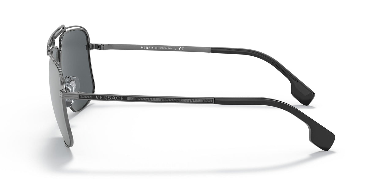 10016G - Gunmetal - Light Grey Mirror Black
