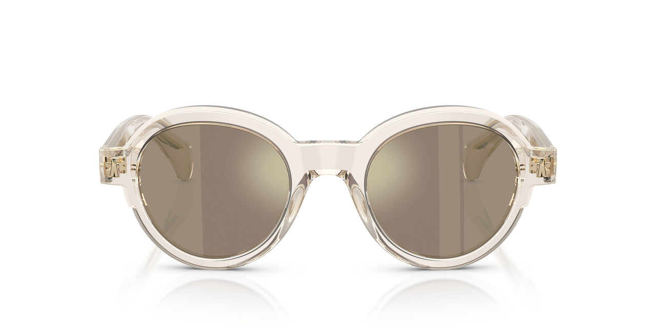 30035A - White - Light Brown Mirror Gold