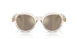 30035A - White - Light Brown Mirror Gold