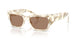 346173 - White - Solid Brown