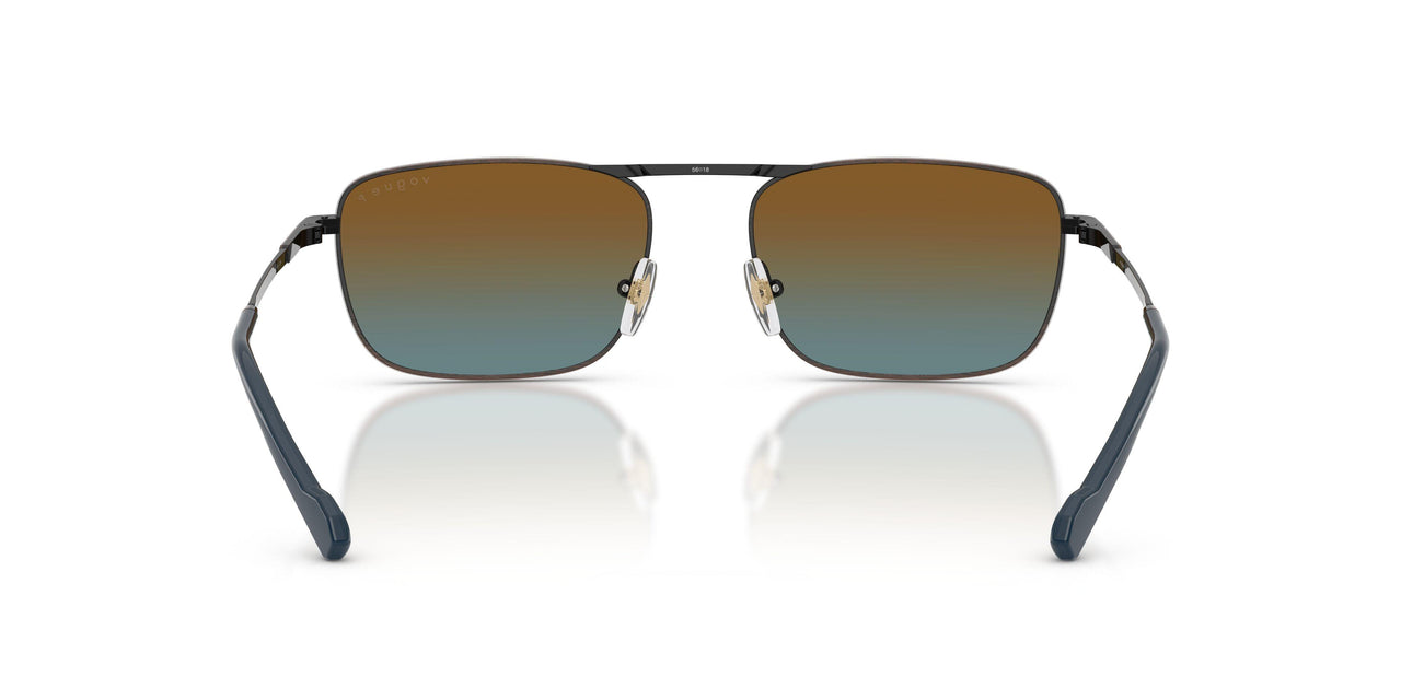 51351F - Brown - Blue Gradient Brown Polarized