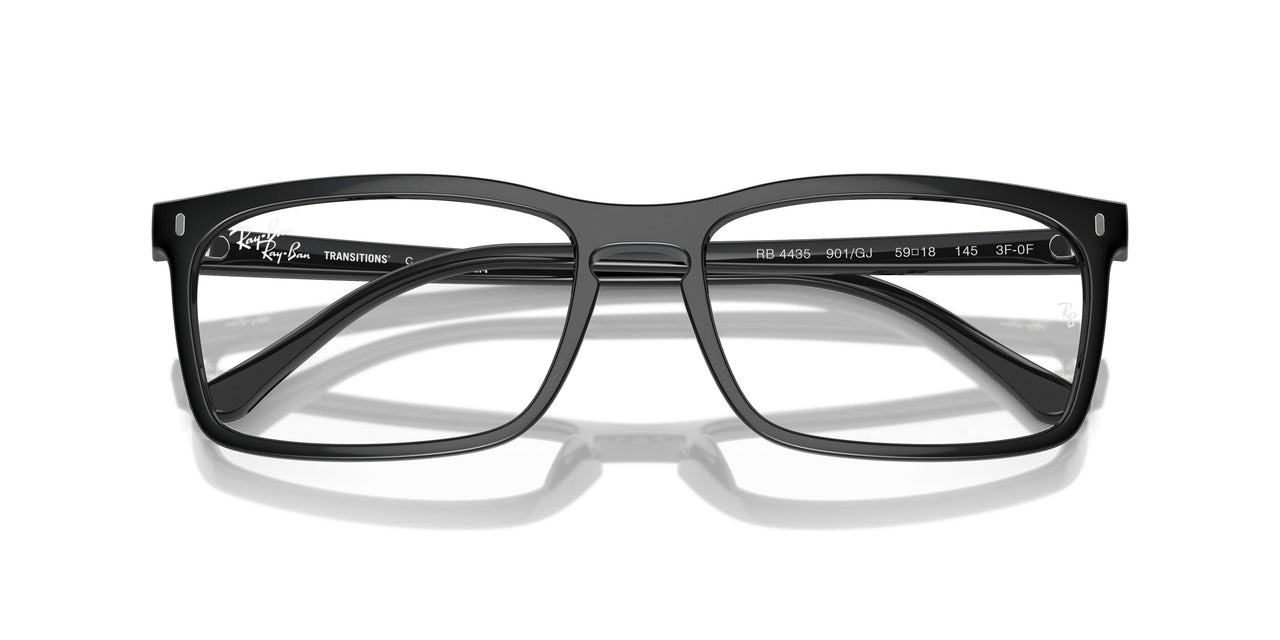 901/GJ - Black - Clear/green