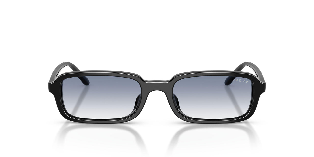 W44/19 - Black - Clear Gradient Light Blue