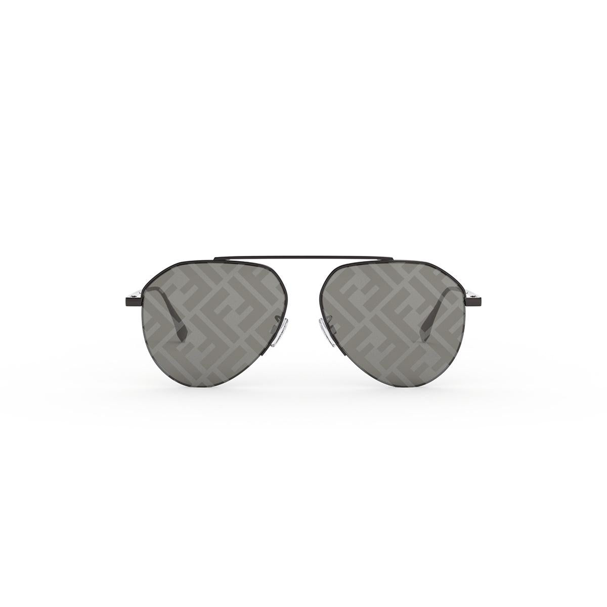 12C - Shiny Dark Ruthenium - Smoke with silver mirror