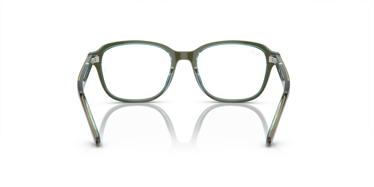 3946 - Top Green & Orange & Light Blue - Clear