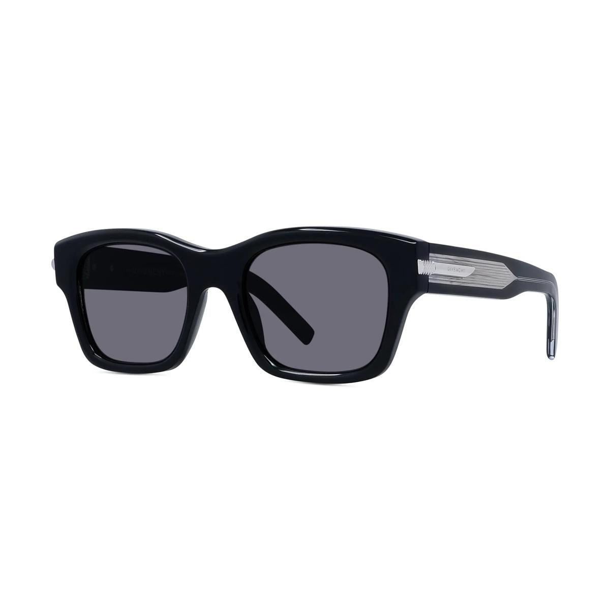 01A - Acetate Shiny Black - Grey