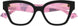 012 - Black/Pink - Transparent