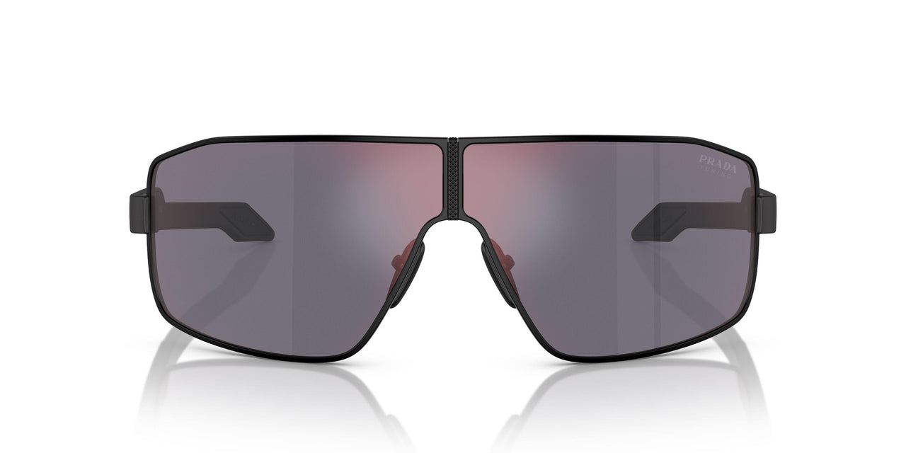 1BO10A - Black - Dark Grey Mirror Blue/red