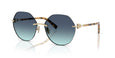 60219S - Gold - Azure Gradient Blue