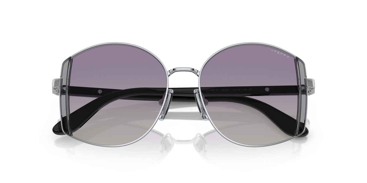 323/8J - Silver - Polar Grey Gradient Violet