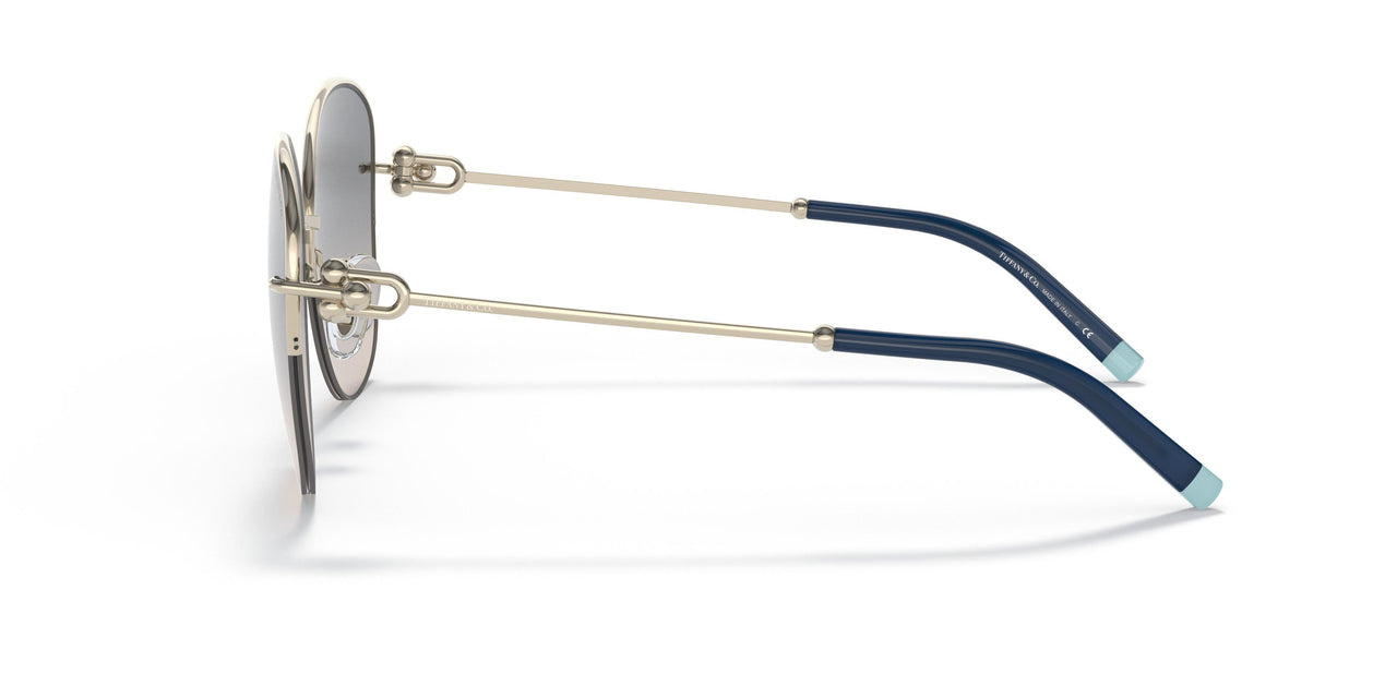 61691U - Gold - Grad Blue Mirror Silver Int