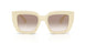 21D90L - White - Clear Gradient Brown