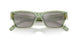 20026G - Green - Light Grey Silver Mirror