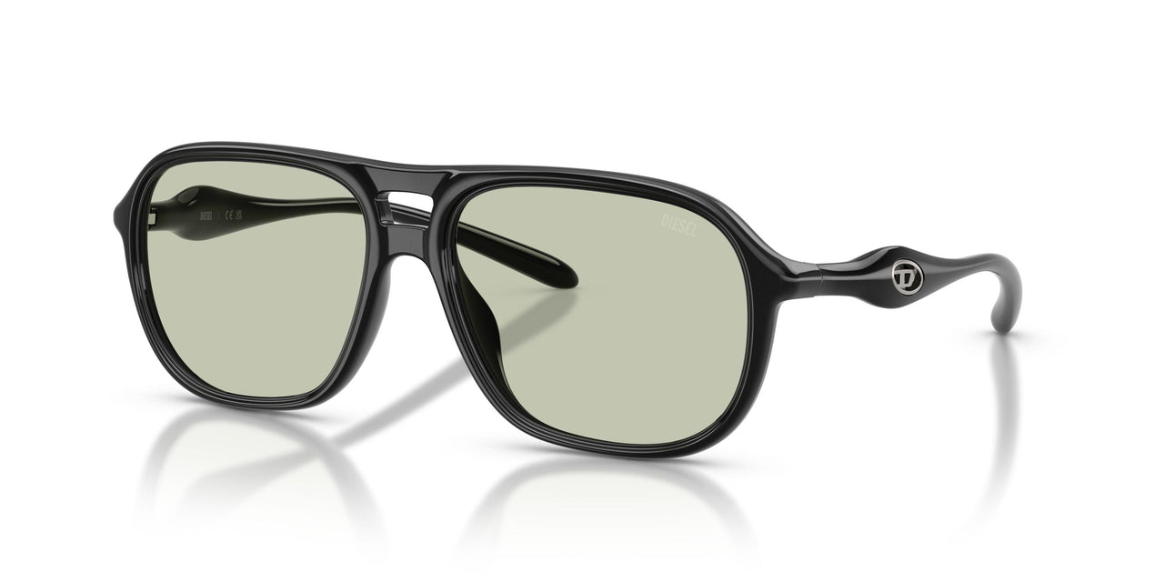 2063 - Black - Light Green