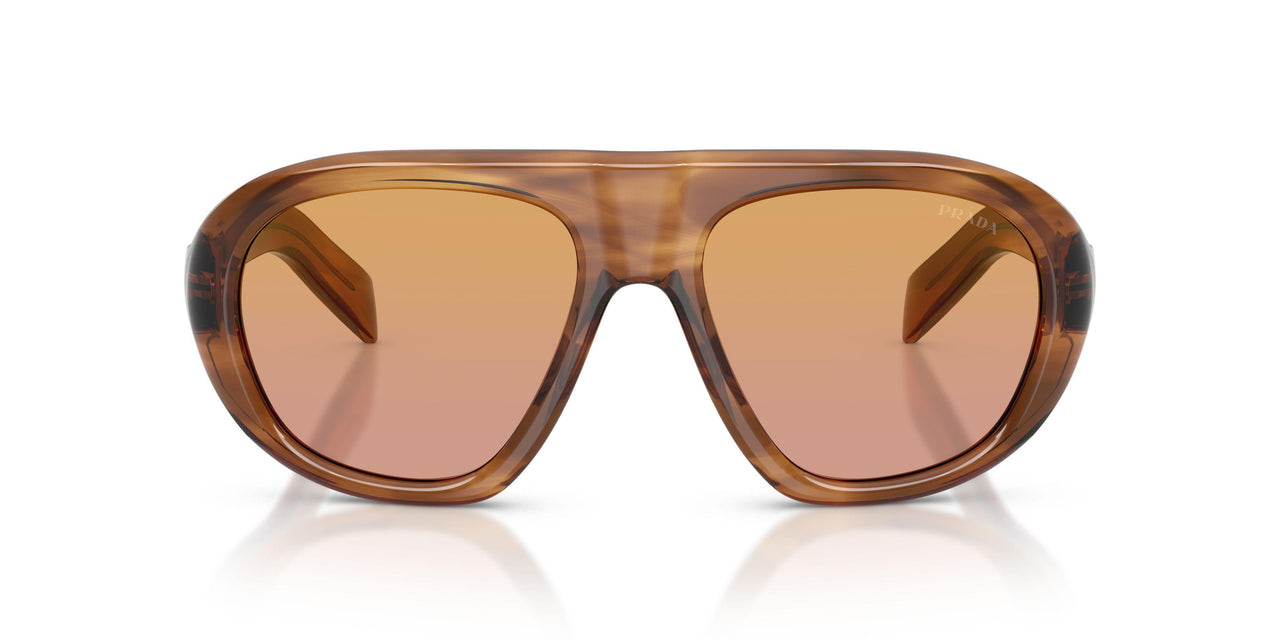 25O04N - STRIPED ROSEWOOD - ORANGE/DARK PINK