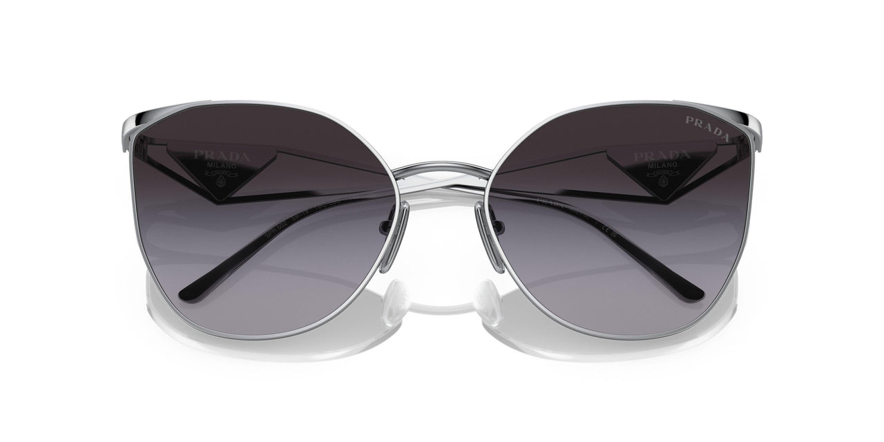 1BC09S - Silver - Grey Gradient