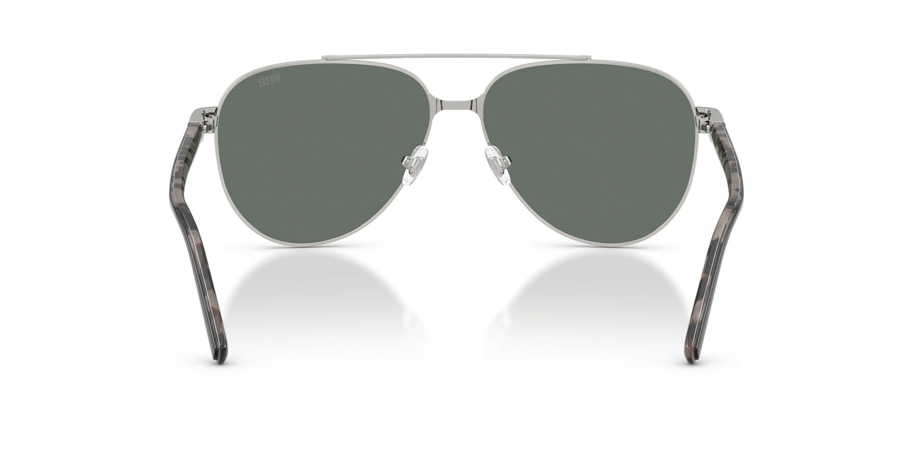 10476V - Silver - Mirror Black