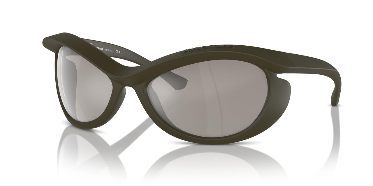 41096G - Green - Light Grey Mirror Silver