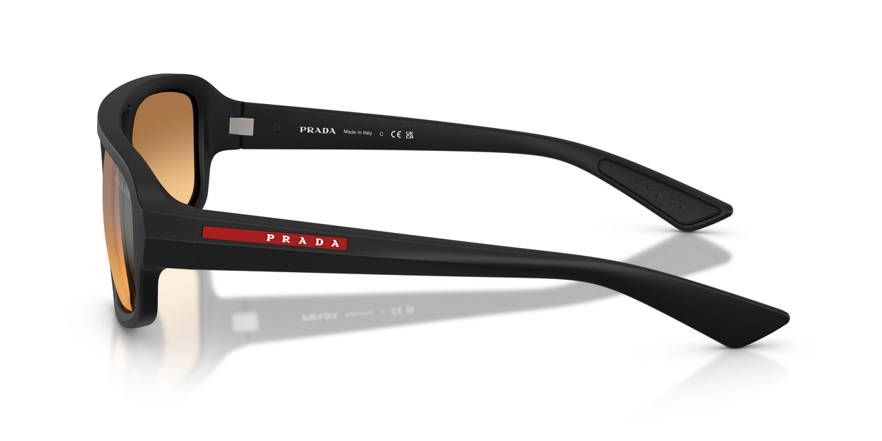 1BO40Z - Black - Orange Mirror Silver Gradient