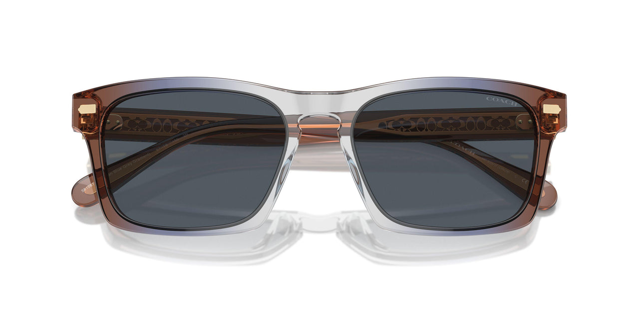 581587 - Brown - Blue Grey Solid