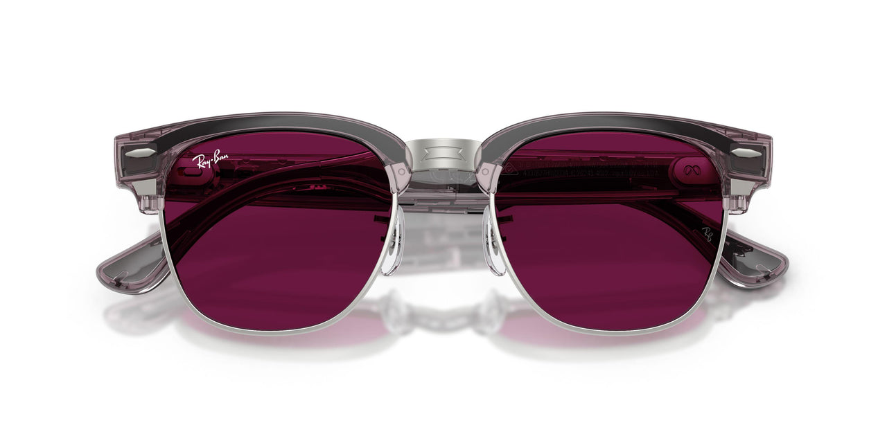 6932MI - Violet - Clear/ruby