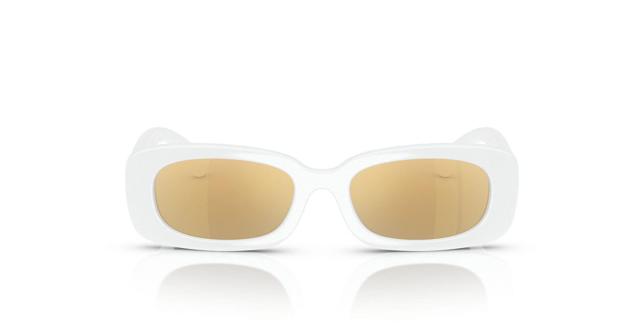 33127P - White - Brown Mirror Gold