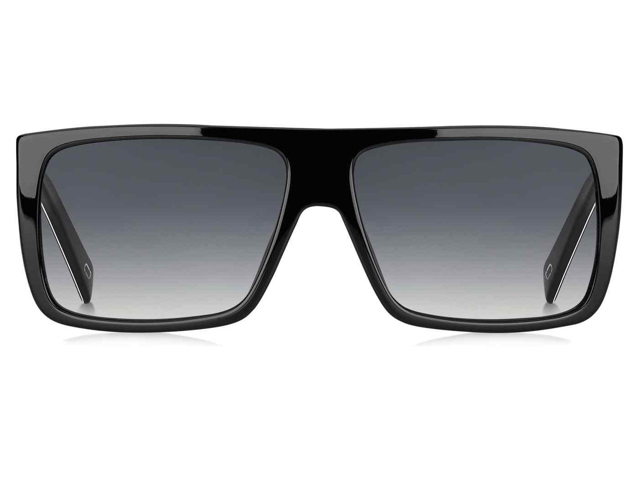 0807-9O - Black - Dark Gray Gradient Lens