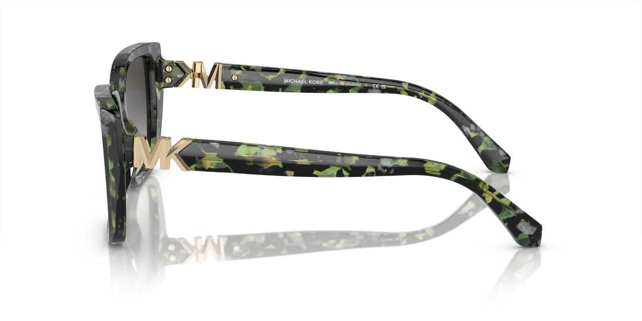 39538G - Amazon Green Tortoise - Dark Grey Gradient