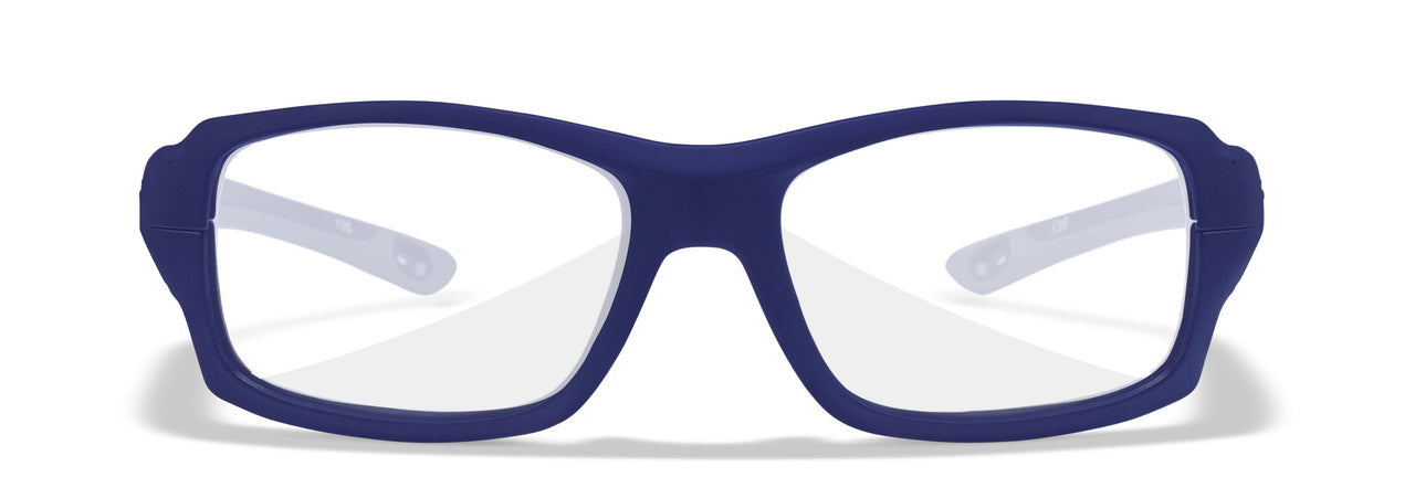 YFFIE01T Matte Blue Indigo / Grey Temples