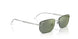003/6R - Silver - Green Mirror Green