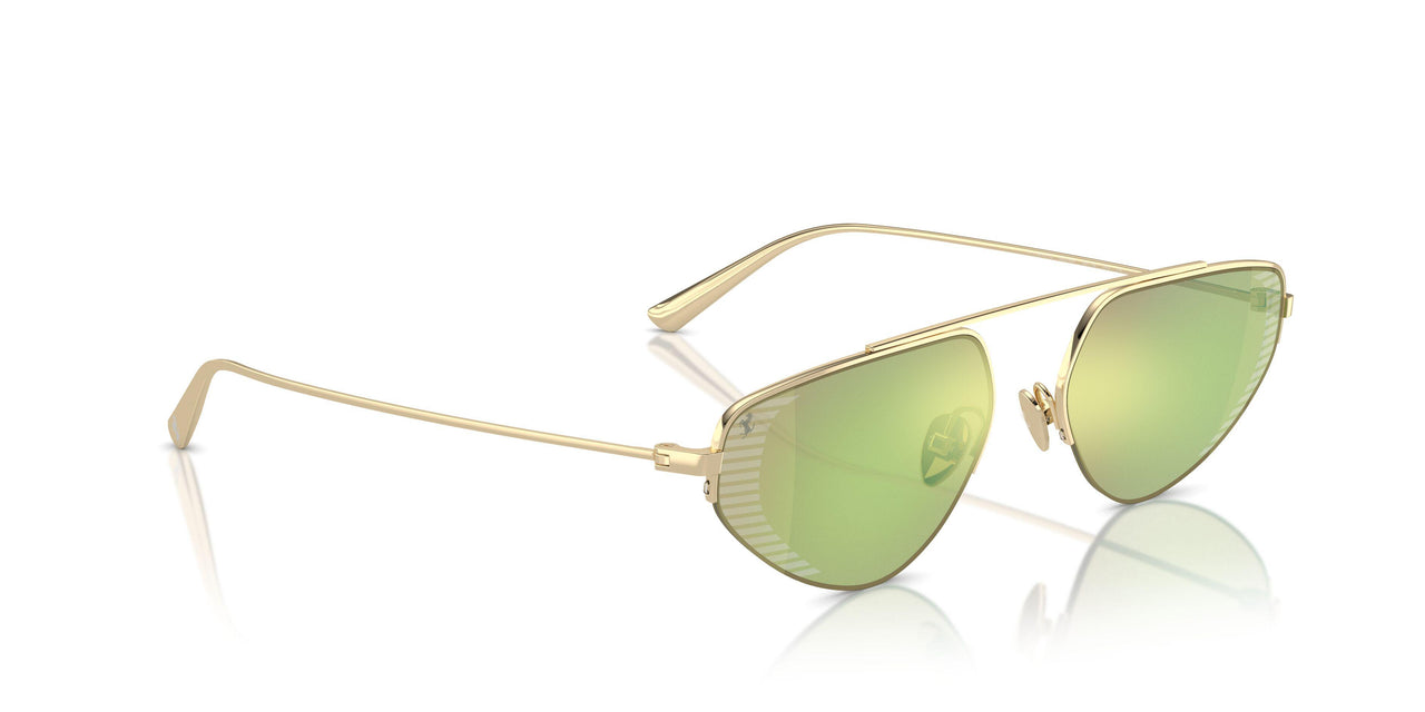 302/8N - Gold - Green Mirror