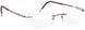 Silhouette TNG 2018 Chassis Rimless 5521 Eyeglasses