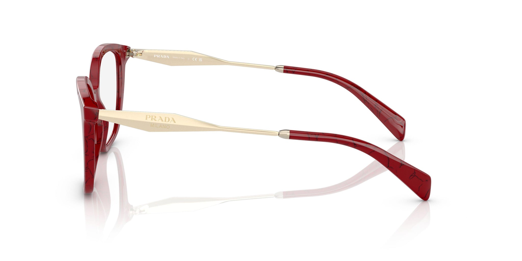 bp オパールカラー172、ガラスフレーク2GW Prada 02ZV Eyeglasses