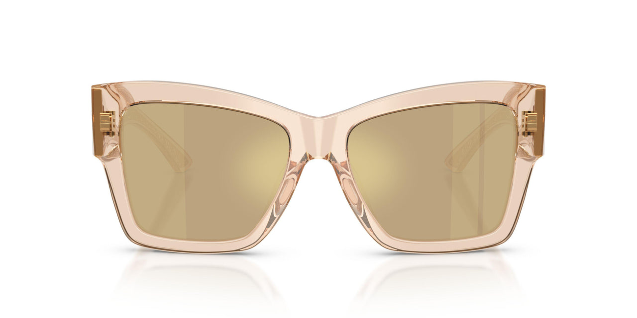 343203 - Brown - Clear Mirror Real Yellow Gold