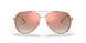 11086F - Pink - Rose Gold Gradient Flash