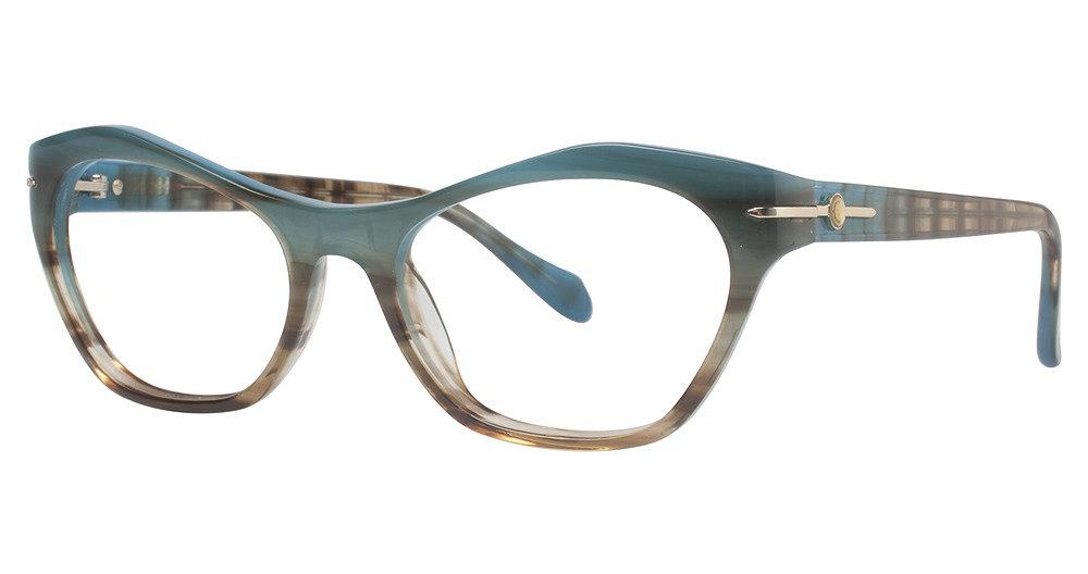 245 - Teal/brn Fade