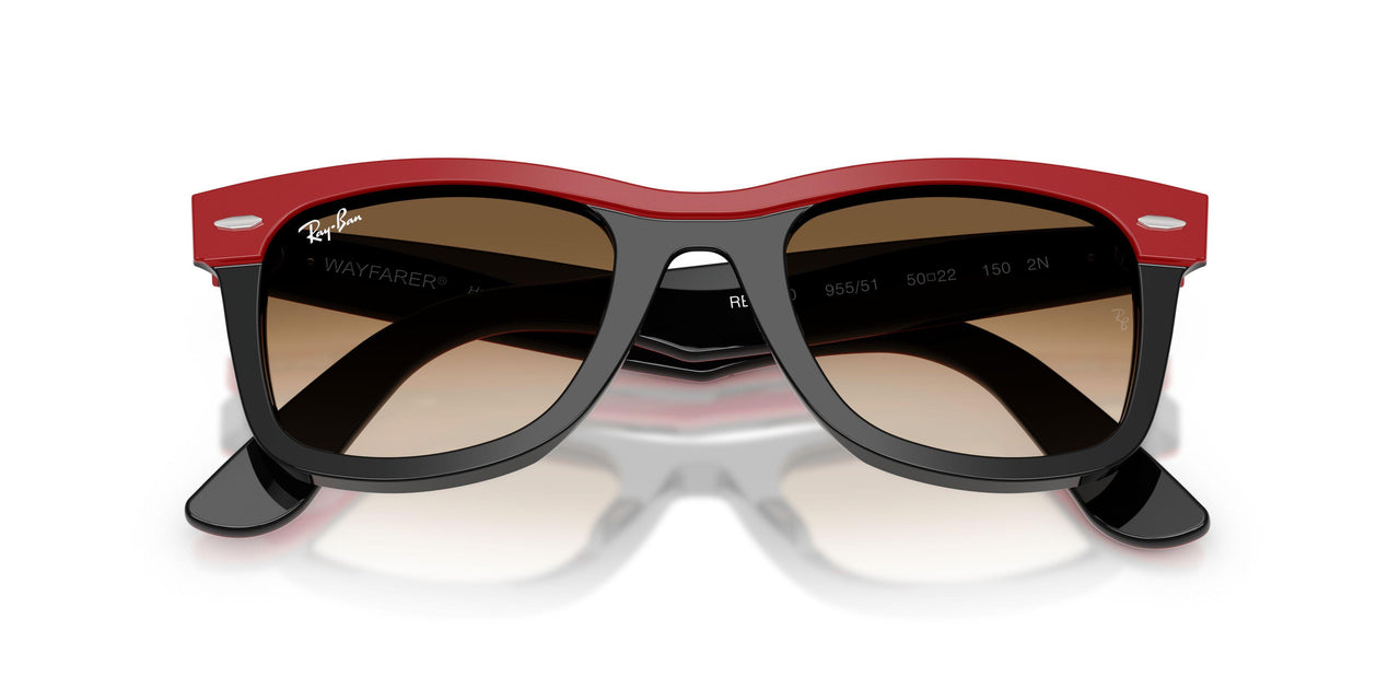 955/51 - Red - Clear Gradient Brown