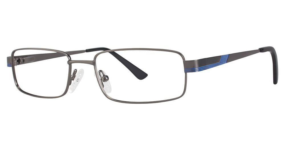 MTTGNMTLBL - Matte Gunmetal/Blue