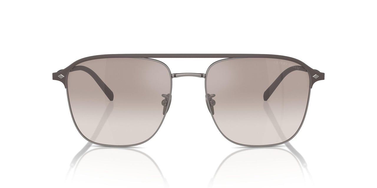 300394 - Grey - Gradient Brown Mirror Silver