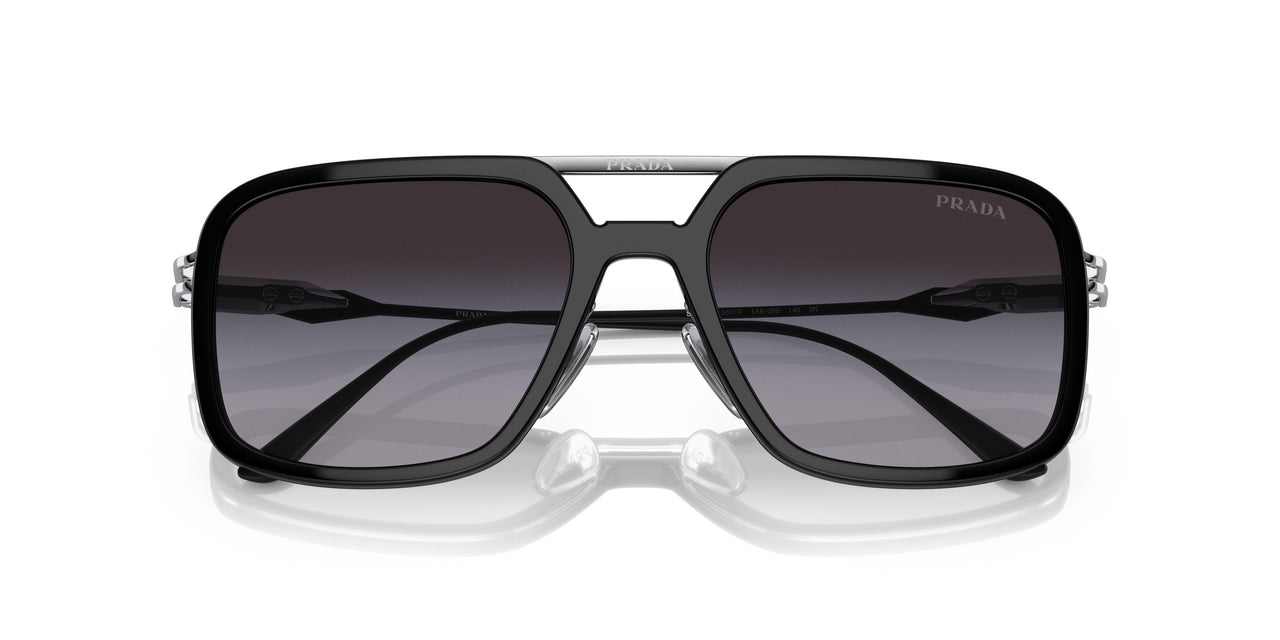 1AB09S - Black - Grey Gradient