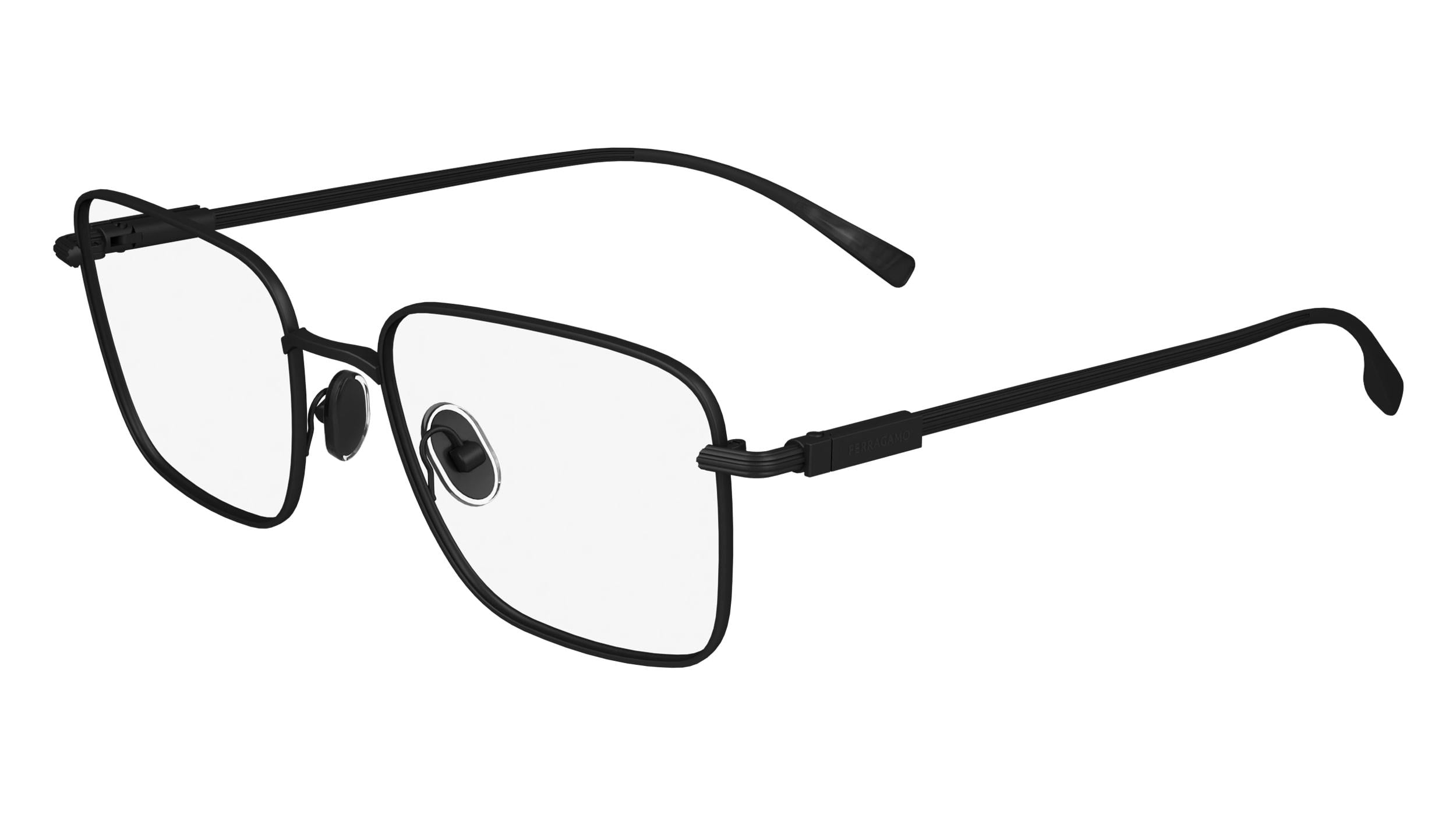 Salvatore Ferragamo SF2231 Eyeglasses Light Ruthenium Rectangular Ferragamo SF2231 21 - Light ruthenium Eyeglasses | LookerOnline main image 2