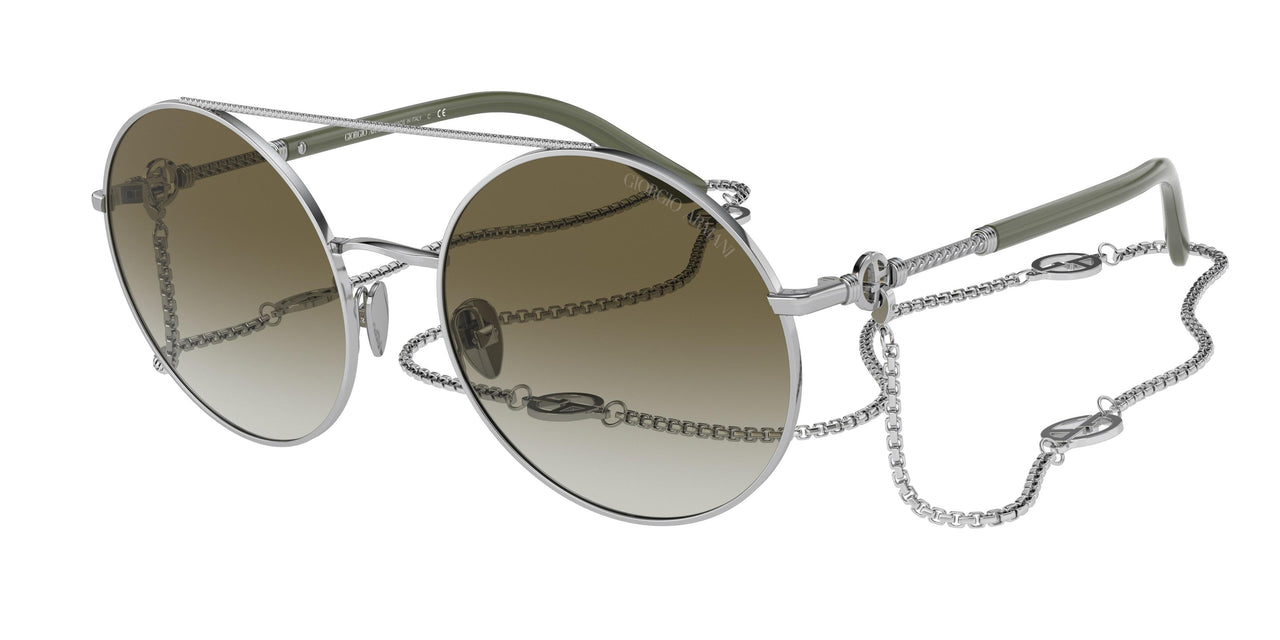 30158E - Silver - Gradient Green
