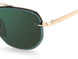 006J-MT - GOLD HAVANA - Green Mirror