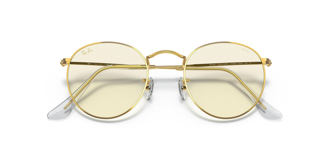 002/4O - Shiny Black - Mirror Gradient Blue