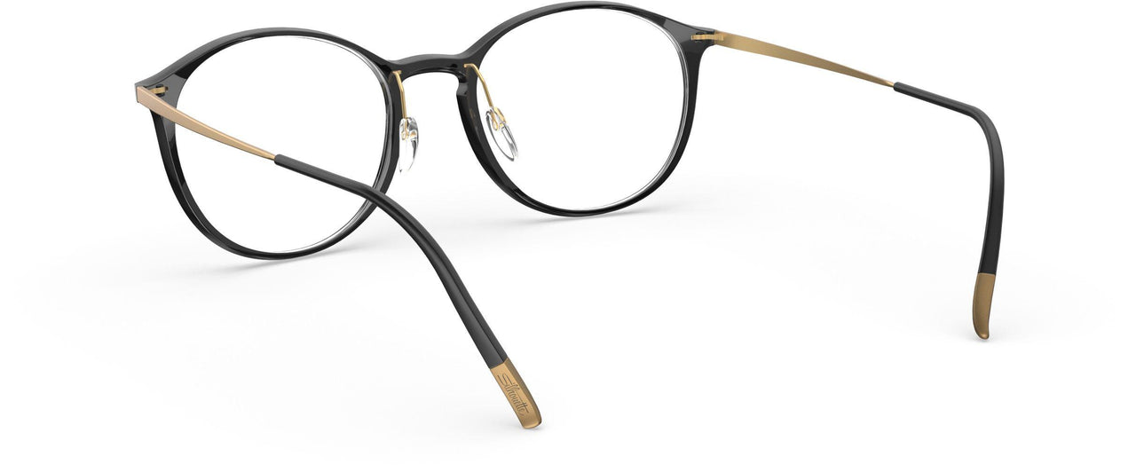 9032 - Black Shiny - ext. nosebridge + temple length