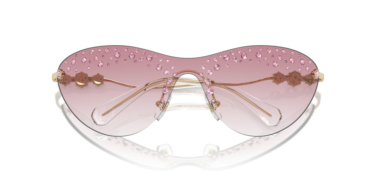 40138D - Gold - Clear Gradient Pink