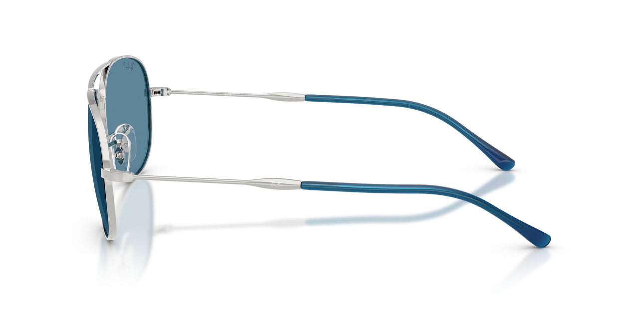 003/S2 - Silver - Polarized Blue