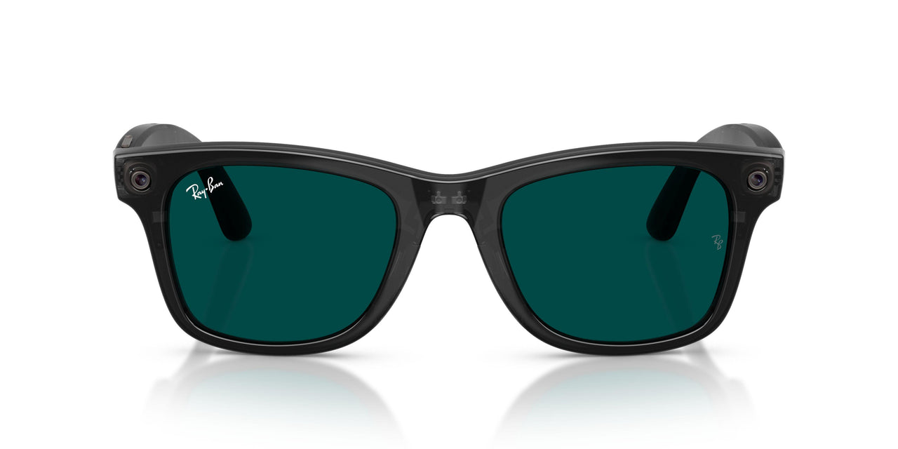 690680 - Black - Clear/aquamarine